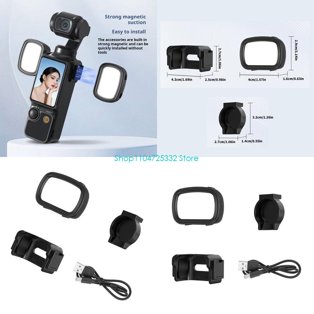 Photography Lighting Reference - Lampu Selfie Magnetik P5EA 3 Mode