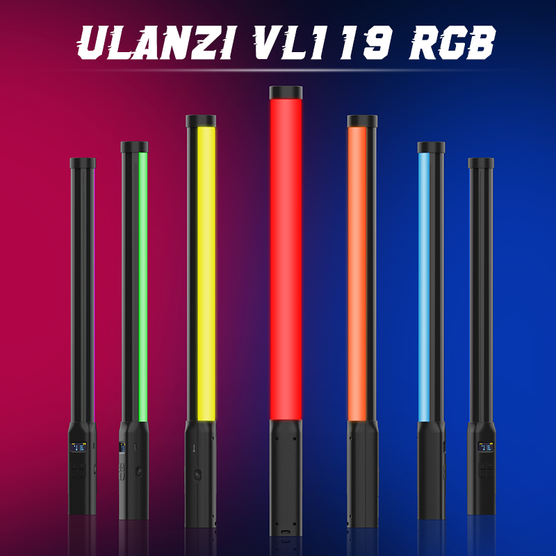 Photography Lighting Uk - Ulanzi VL119 Lampu Stik Warna-warni RGB