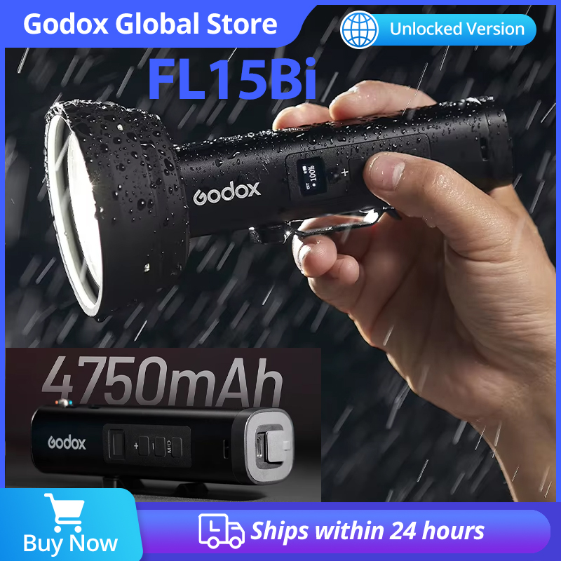 Photography Lighting Uk - Lampu Video LED Bi-Color Godox FL15Bi