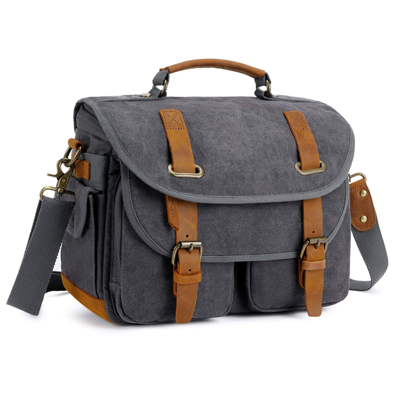 Photography Lighting Weight Bags - Tas Kamera Kulit Sapi Kanvas, Tas