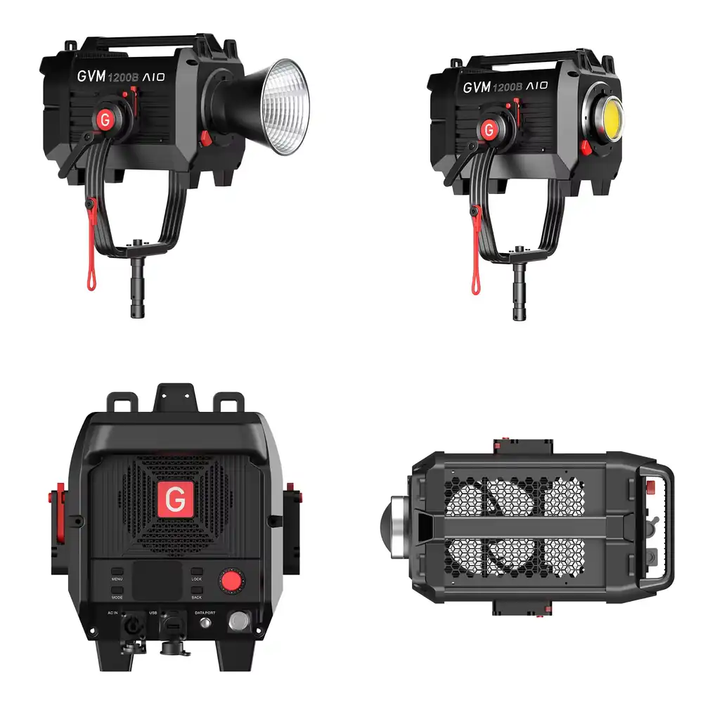 Photography Lighting Studio - GVM SD1200B AIO 1200W Lampu Sorot