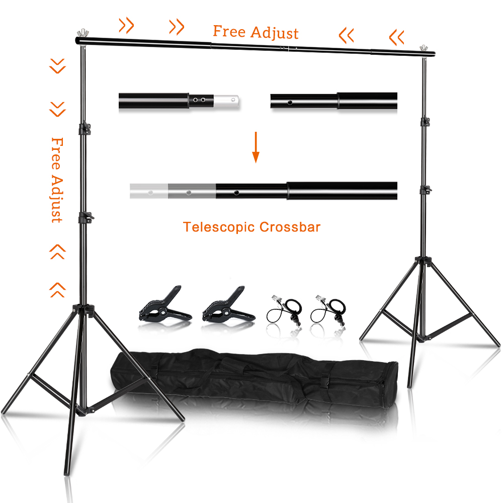 Photography Lighting And Backdrop Kits - Perlengkapan Studio Foto: Latar Belakang Fotografi,