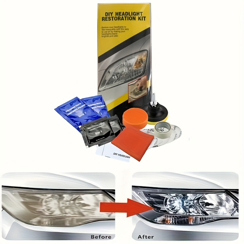 Kit pemoles lampu depan mobil, - Makeup Photography Lighting ulasan dan harga