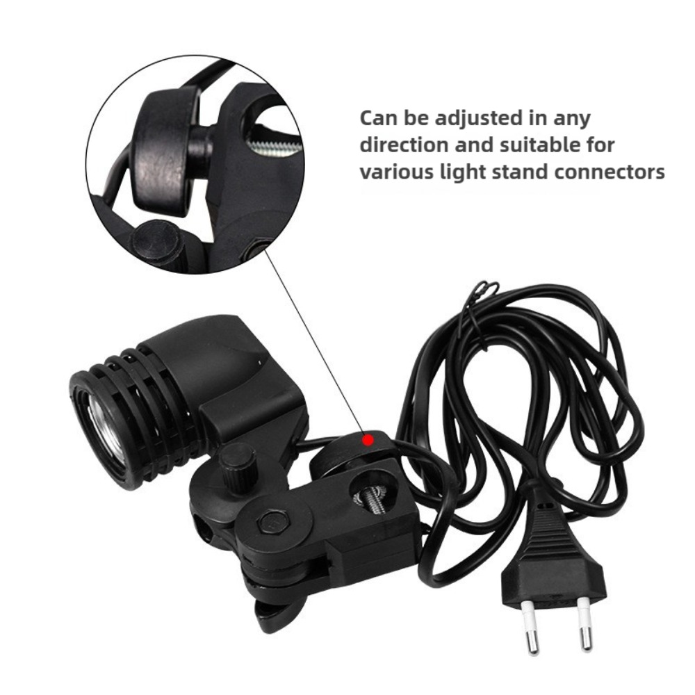 Statif Lampu 2M, Soket AC E27  - Photography Lighting Studio ulasan dan harga