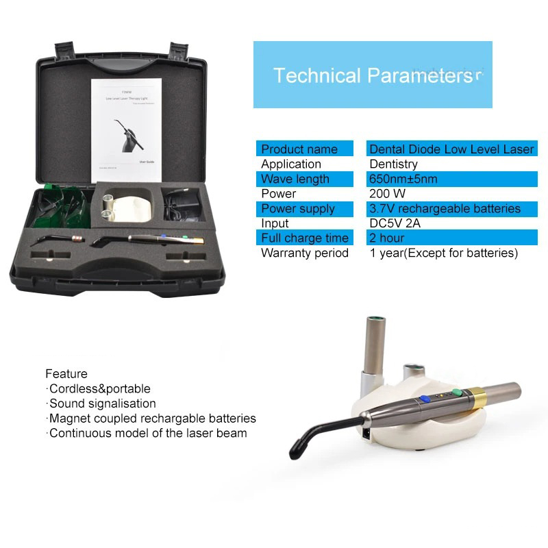 Sistem Laser Dioda Gigi Nirkab - Photography Lighting Studio ulasan dan harga
