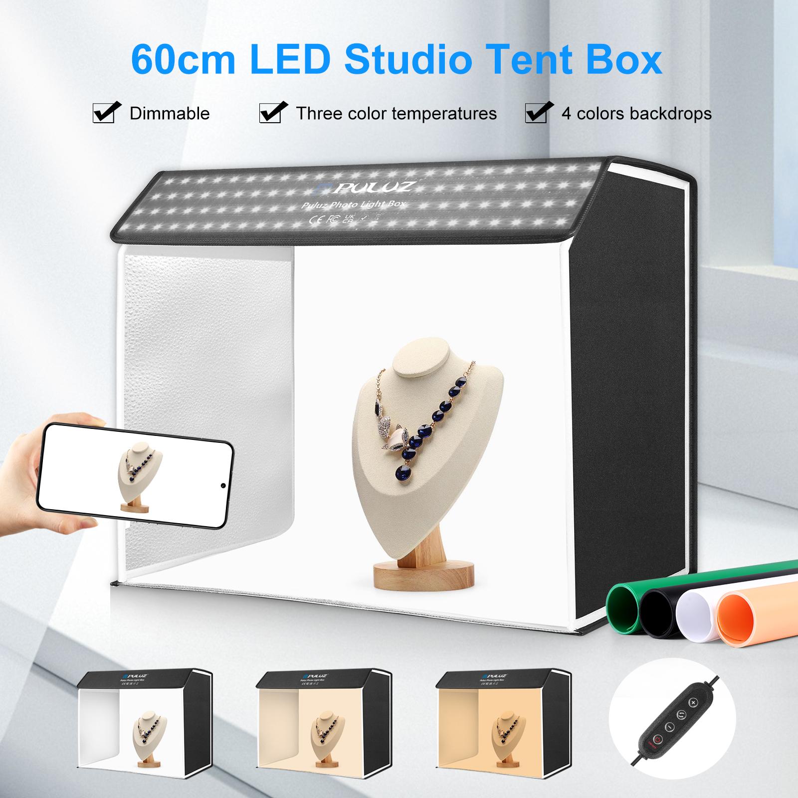 PULUZ 60X40Cm Kotak Lampu Stud - Photography Lighting And Backdrop Kits ulasan dan harga