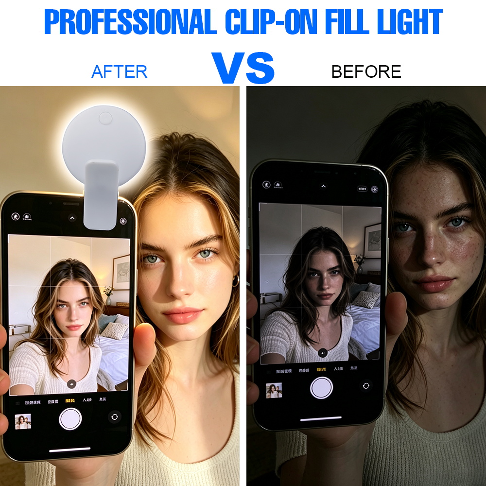 Lampu Selfie Clip-on Portabel  - Photography Lighting Ring ulasan dan harga