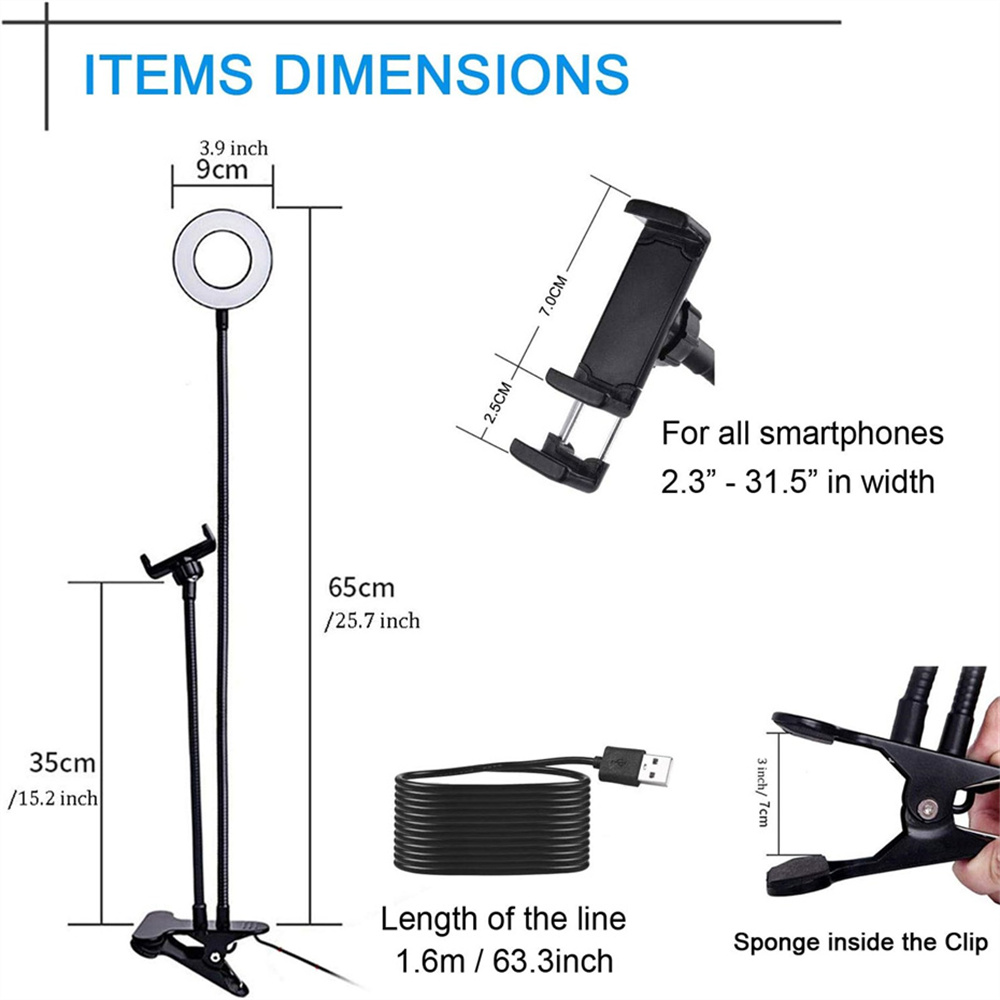 Dudukan Ponsel Fleksibel Unive - Photography Lighting Tent ulasan dan harga