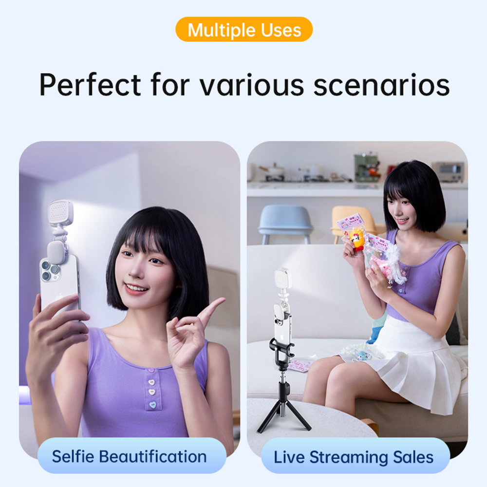 Lampu Selfie LED Portabel Lamp - Photography Lighting Tool ulasan dan harga