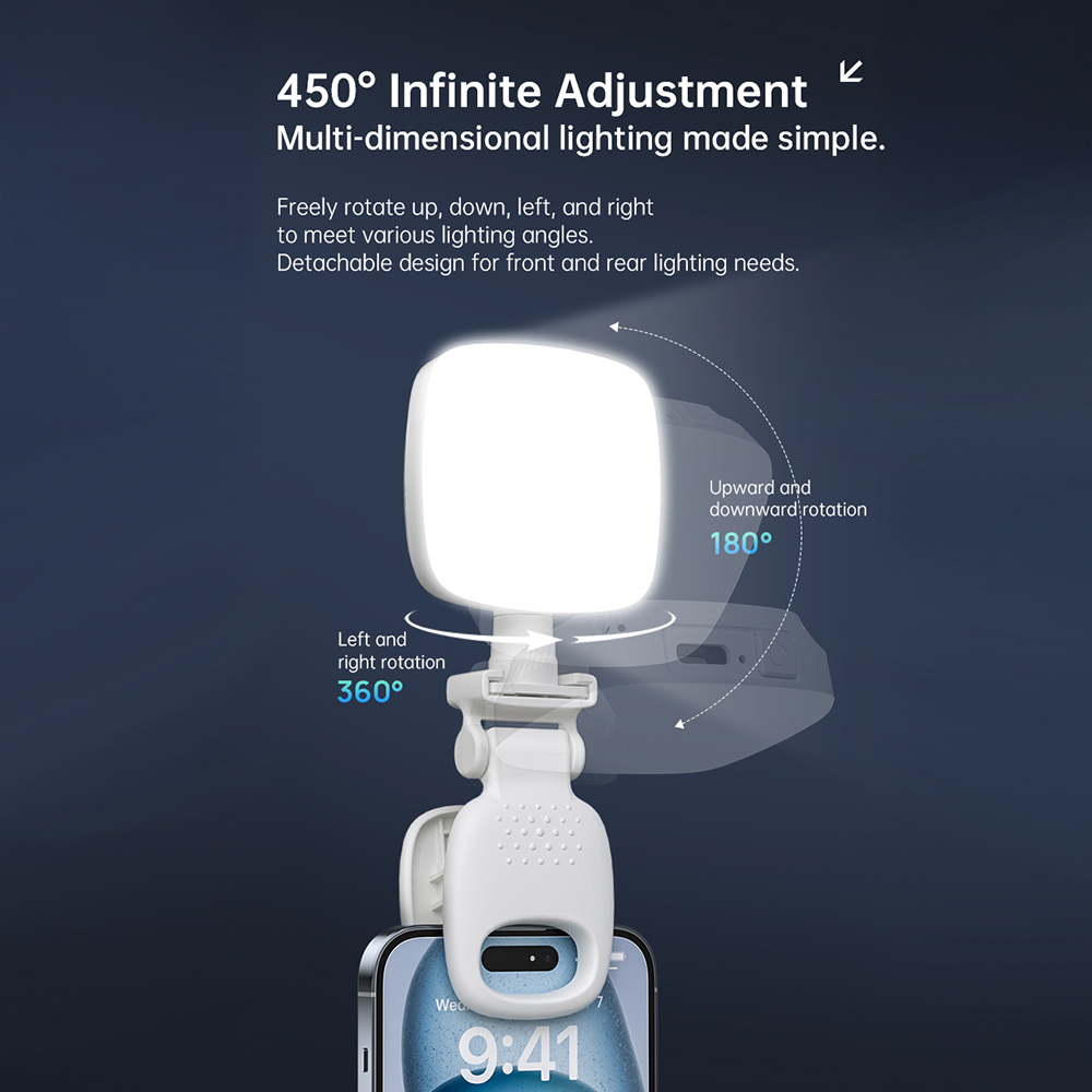Lampu Selfie LED Portabel Lamp - Photography Lighting Tool ulasan dan harga