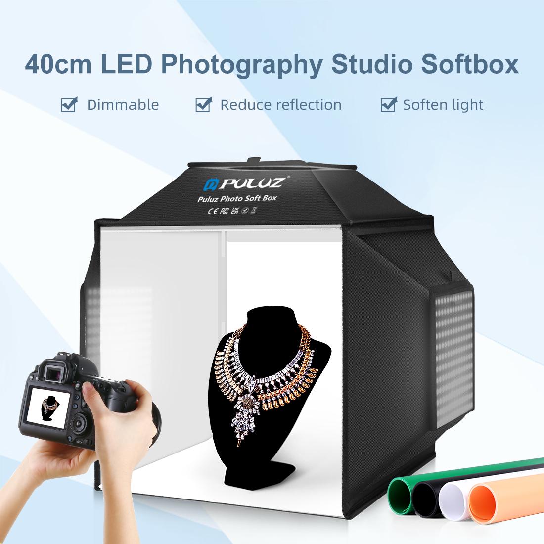 PULUZ Kit pencahayaan fotograf - Photography Lighting And Backdrop Kits ulasan dan harga