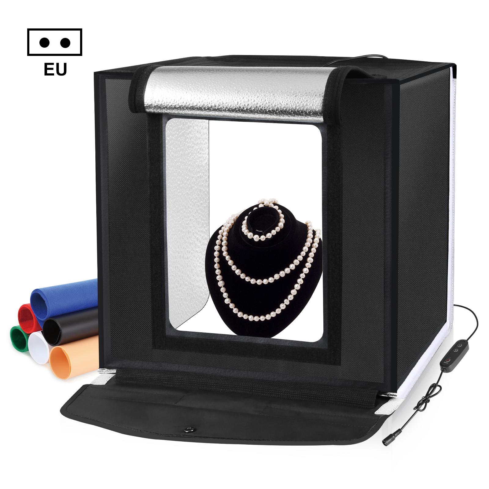 PULUZ kotak LED fotografi 40cm - Photography Lighting And Backdrop Kits ulasan dan harga