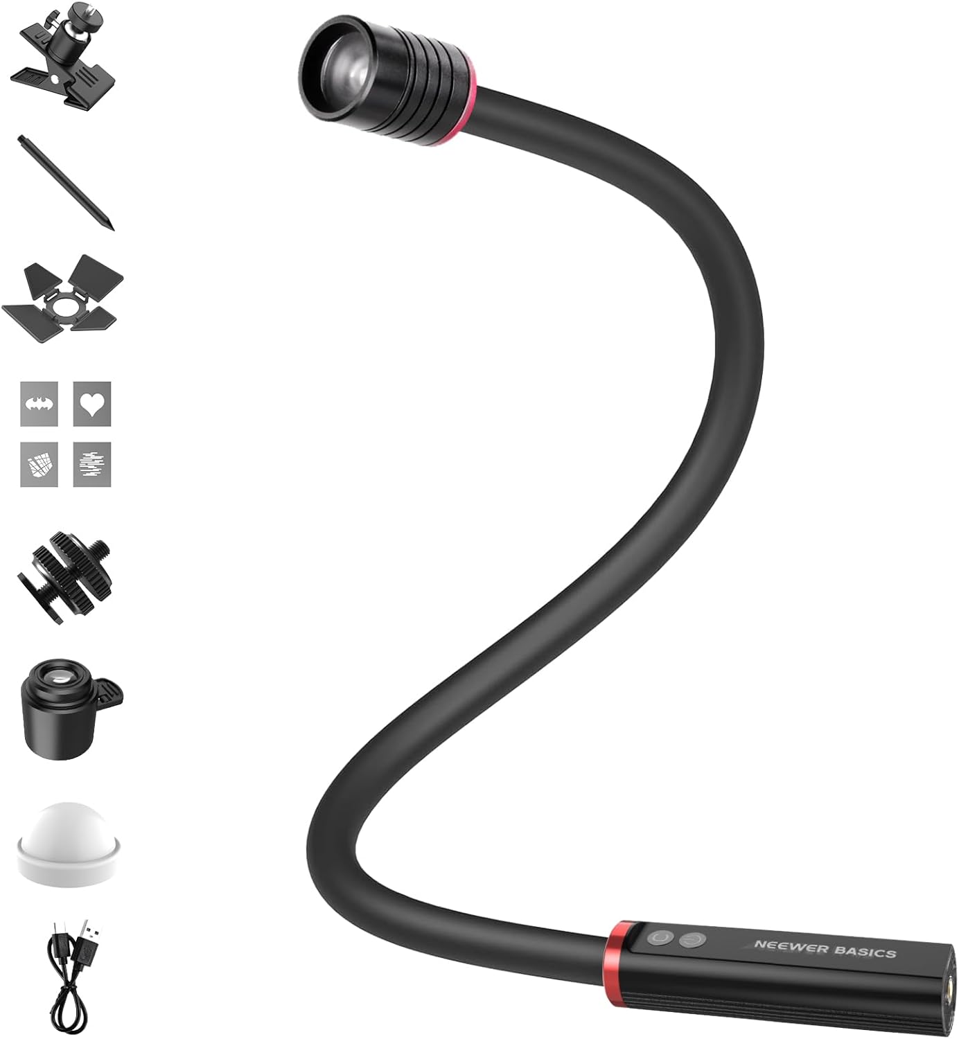 NEEWER Basics ML01 Lampu LED U - Photography Lighting Angles ulasan dan harga