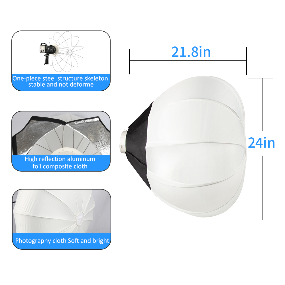 Softbox Globe Lantern 65cm, Mo - Globe Modifier Round ulasan dan harga