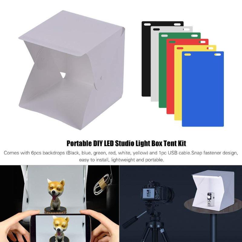 Kotak Lampu LED Lipat Inovatif - Photography Lighting On The Go ulasan dan harga