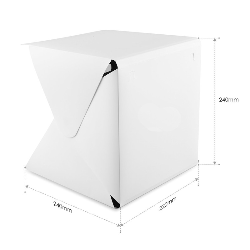 Kotak Studio Foto Mini Portabe - Photography Lighting And Backdrop Kits ulasan dan harga
