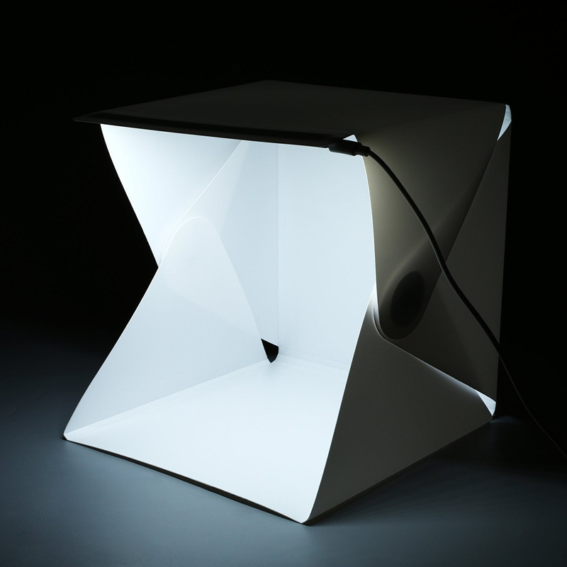 Kotak Studio Foto Mini Portabe - Photography Lighting And Backdrop Kits ulasan dan harga