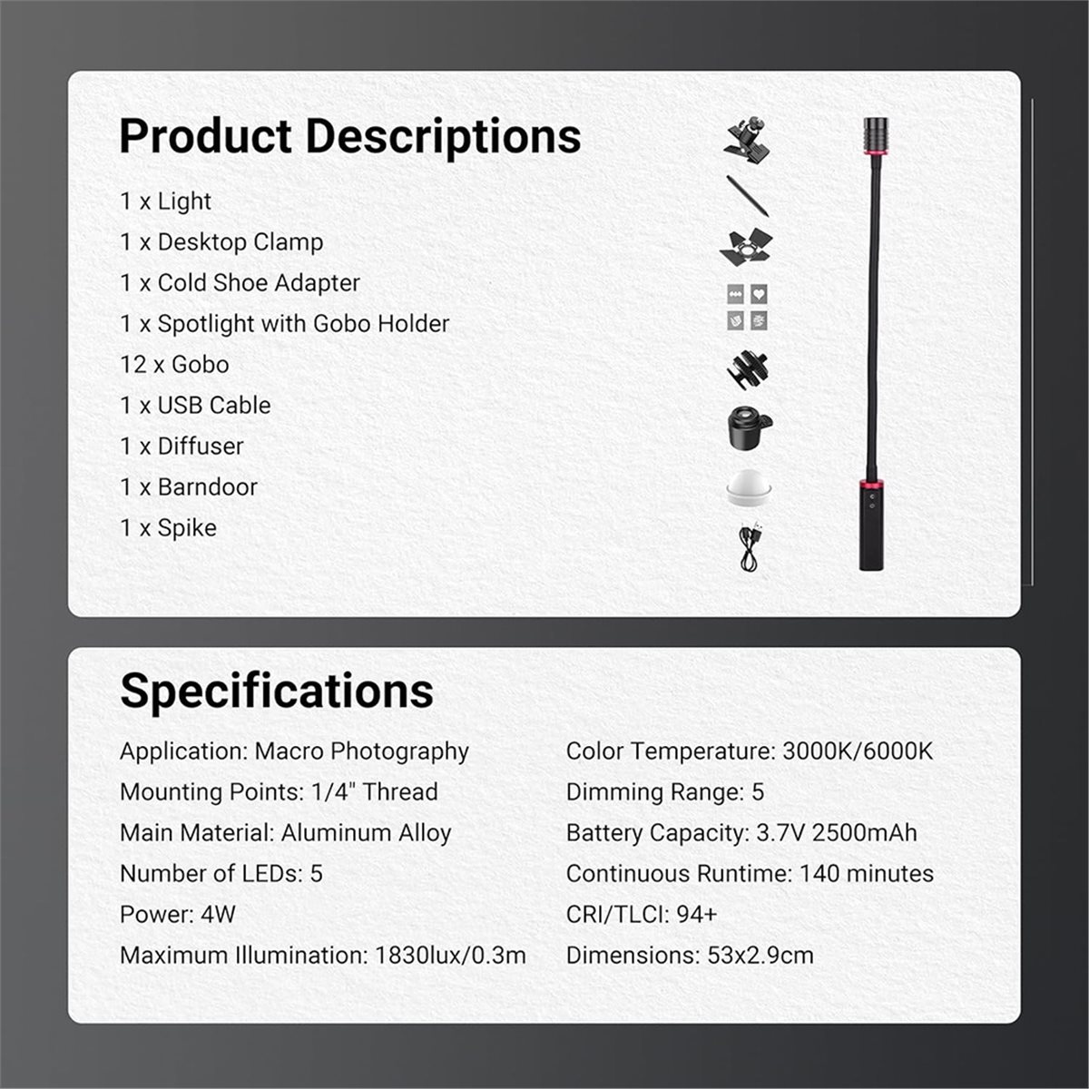 Goodidea Lampu LED untuk Fotog - Photography Lighting Angles ulasan dan harga
