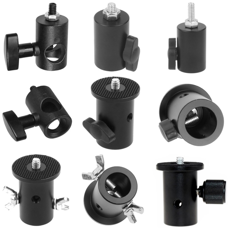 Adaptor dudukan lampu Tripod 1 - Photography Lighting Tool ulasan dan harga