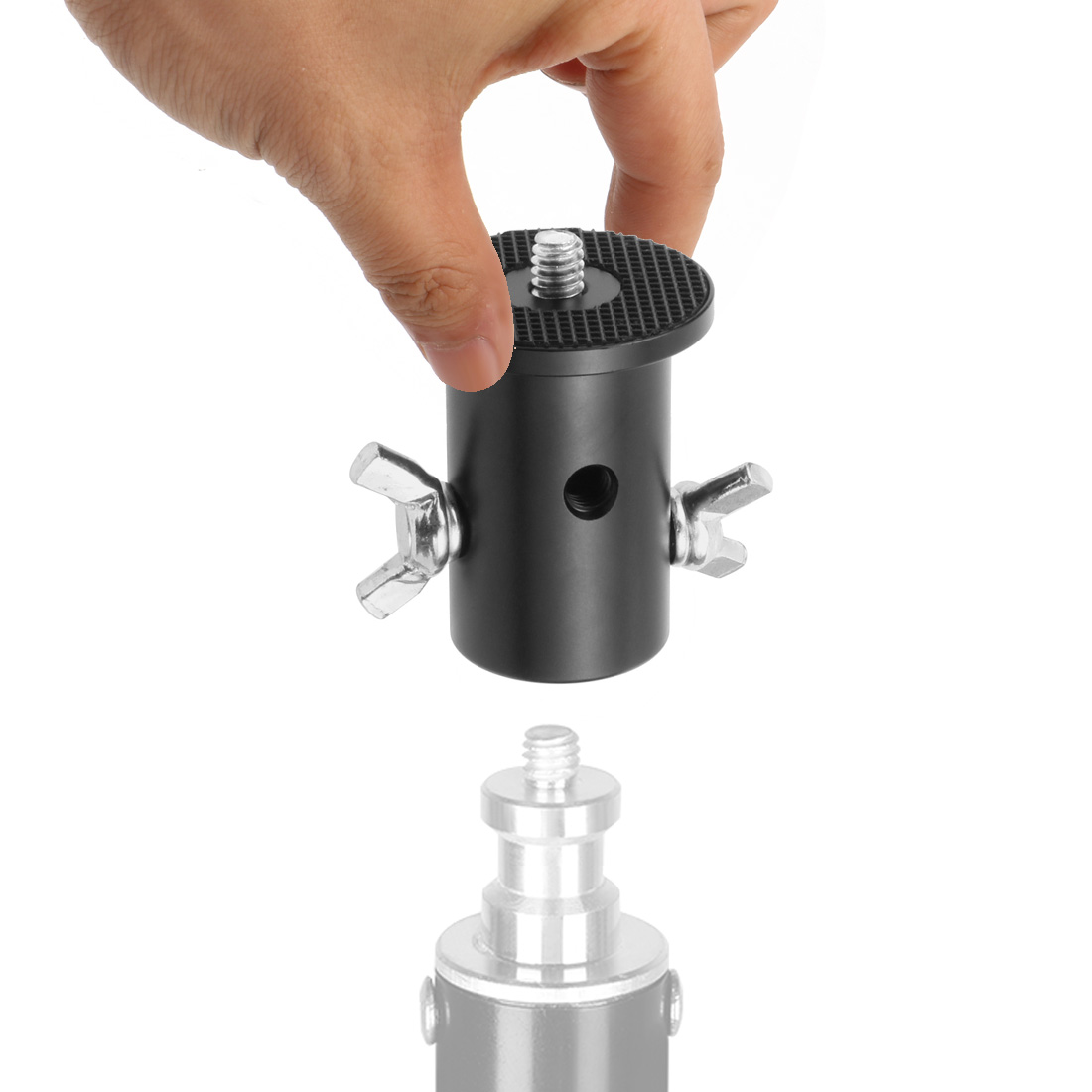 Adaptor dudukan lampu Tripod 1 - Photography Lighting Tool ulasan dan harga