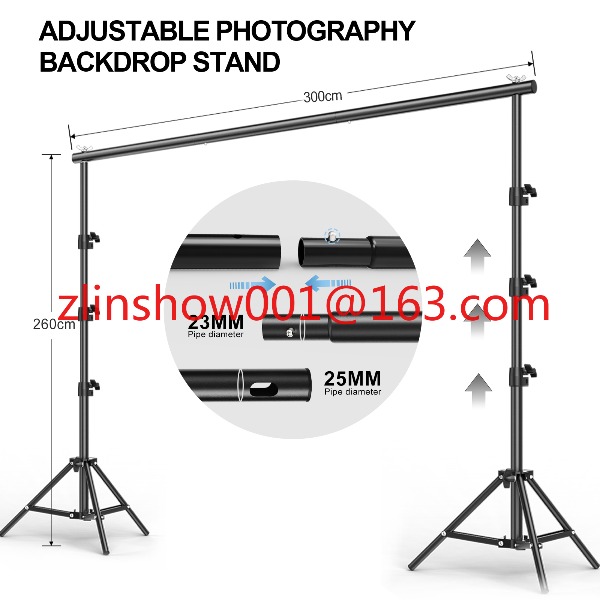 Peralatan Studio Foto 2.6*3m/2 - Photography Lighting And Backdrop Kits ulasan dan harga