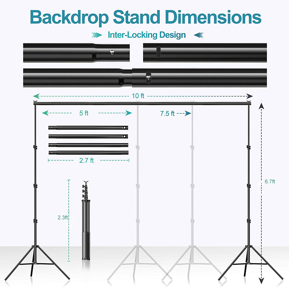Peralatan Studio Foto Hemat Bi - Photography Lighting And Backdrop Kits ulasan dan harga