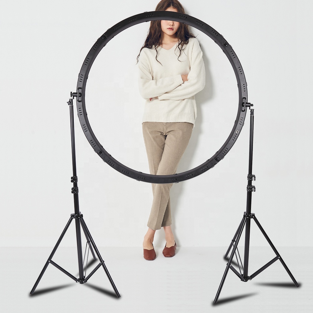 Lampu Cincin LED 120W Kontrol  - Photography Lighting Studio ulasan dan harga