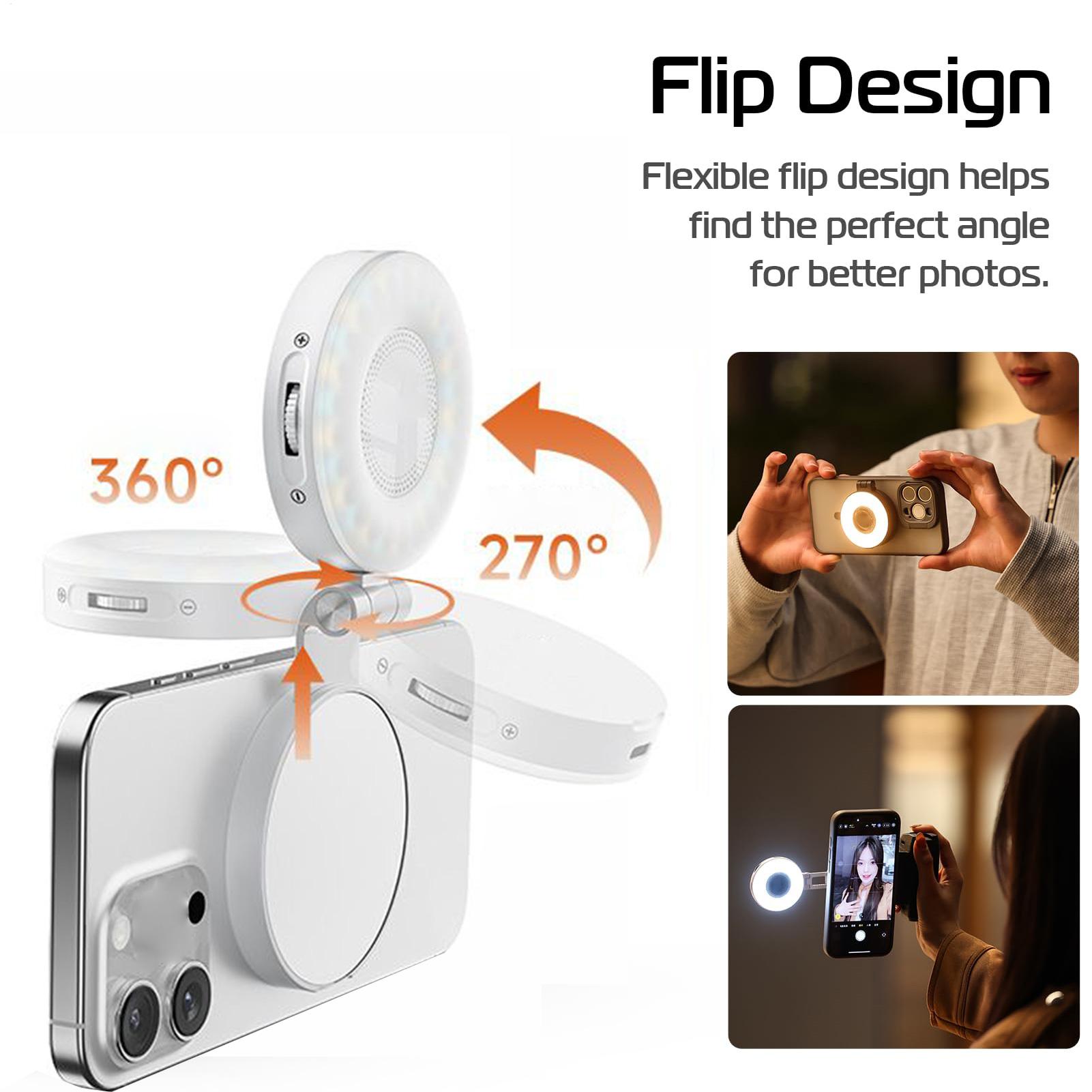 Lampu Selfie Portabel Jepit Ma - Photography Lighting Ring ulasan dan harga
