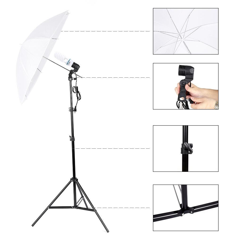 Set Perlengkapan Pencahayaan S - Photography Lighting And Backdrop Kits ulasan dan harga