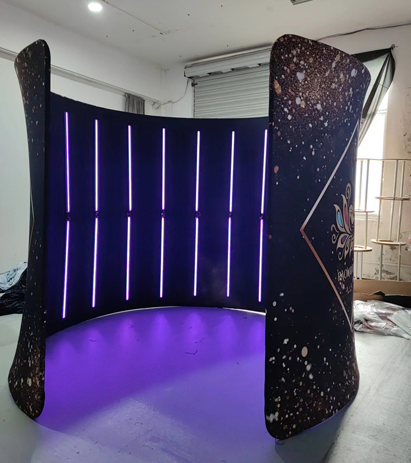 Tenda Photo Booth 360 dengan L - Photography Lighting And Backdrop Kits ulasan dan harga