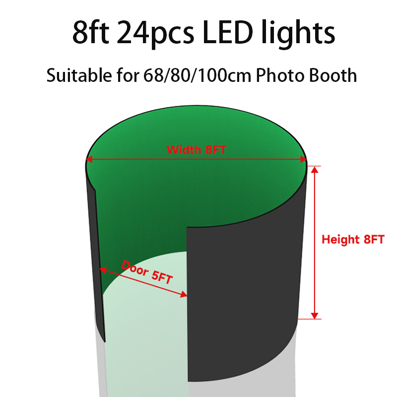 Tenda Photo Booth 360 dengan L - Photography Lighting And Backdrop Kits ulasan dan harga